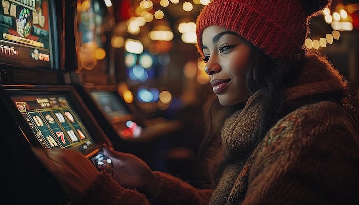 Tampilan meja live dealer baccarat di aplikasi mobile poppi99